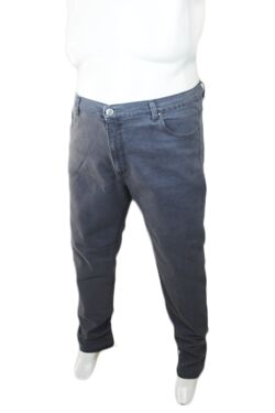 Calça Jeans Masculina Plus Size Cor Cinza  - 44511