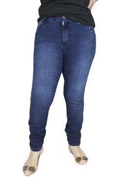 Calça Jeans Skinny do 40 ao 44 Via Laurence 